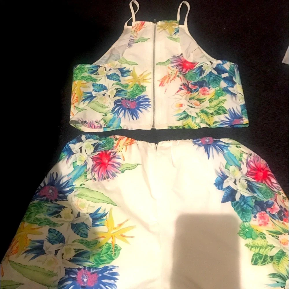 Floral 2-Piece Short Set